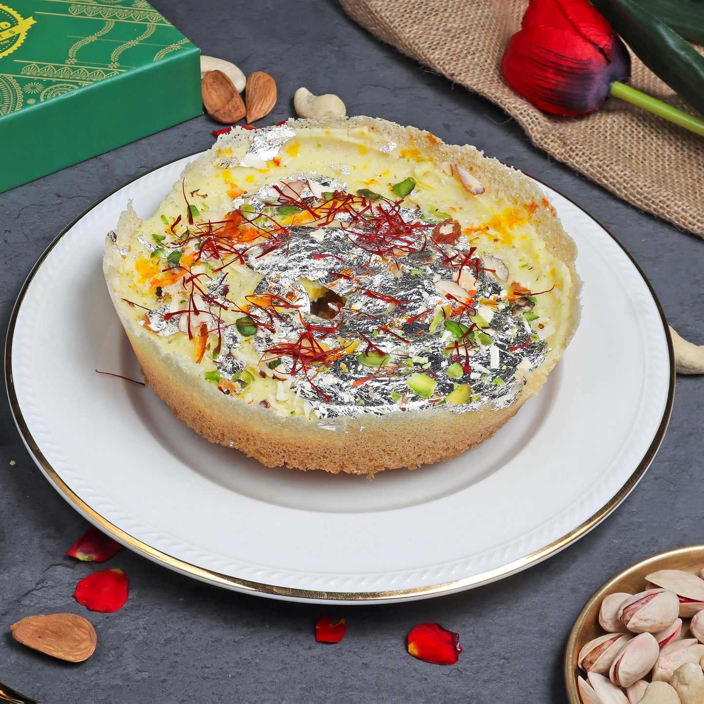 Malai Ghewar 1pc